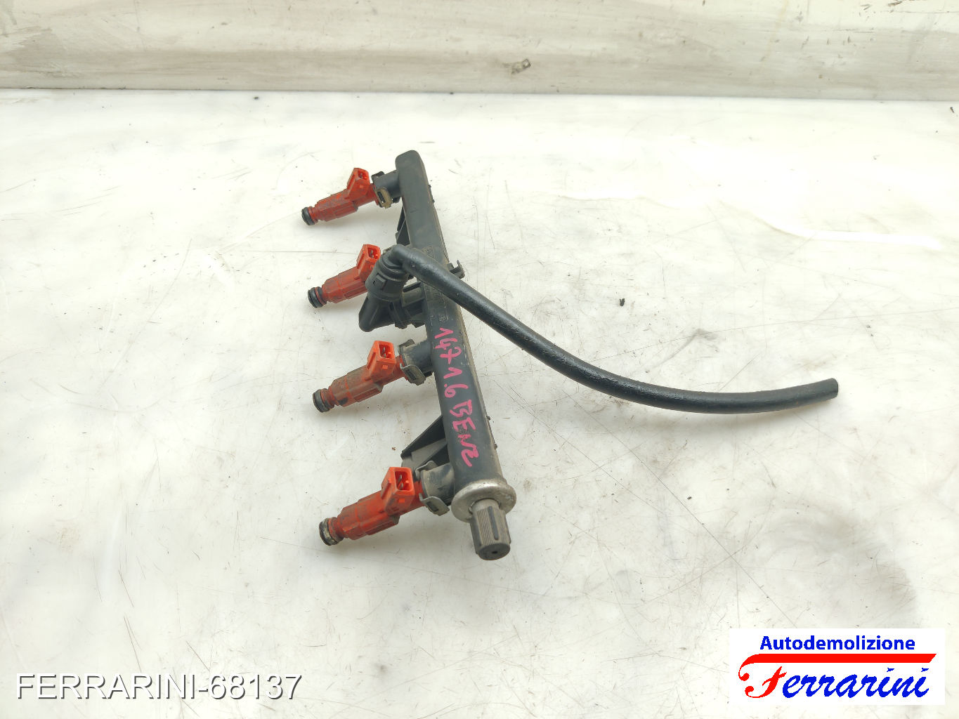 Flauto Con Iniettori ALFA ROMEO 147 937 1.6 16V T.SPARK 2001-2010 0280151048