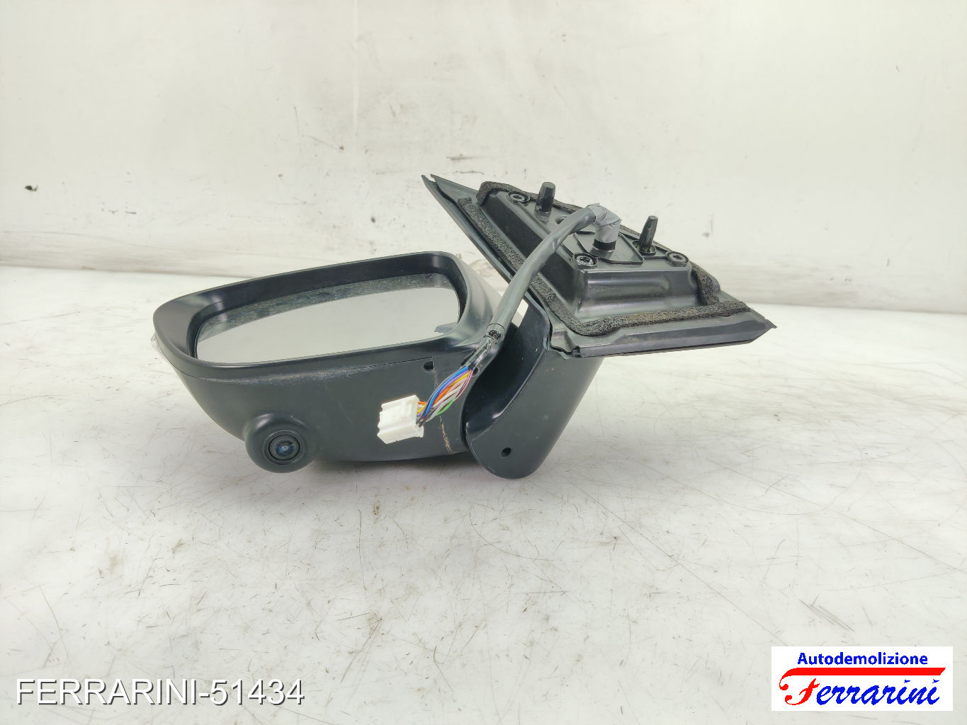 Specchietto Laterale NISSAN QASHQAI 2 J11 2013-2023 sinistro, sx Z11 BLACK MET