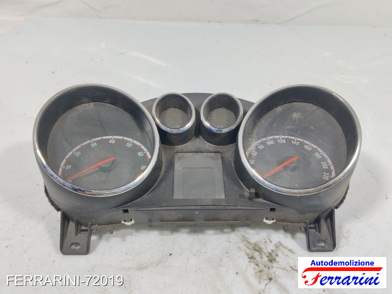 Quadro Contachilometri OPEL MERIVA B S10 1.4 LPG 2011-2017 13349517, 5095731200 8