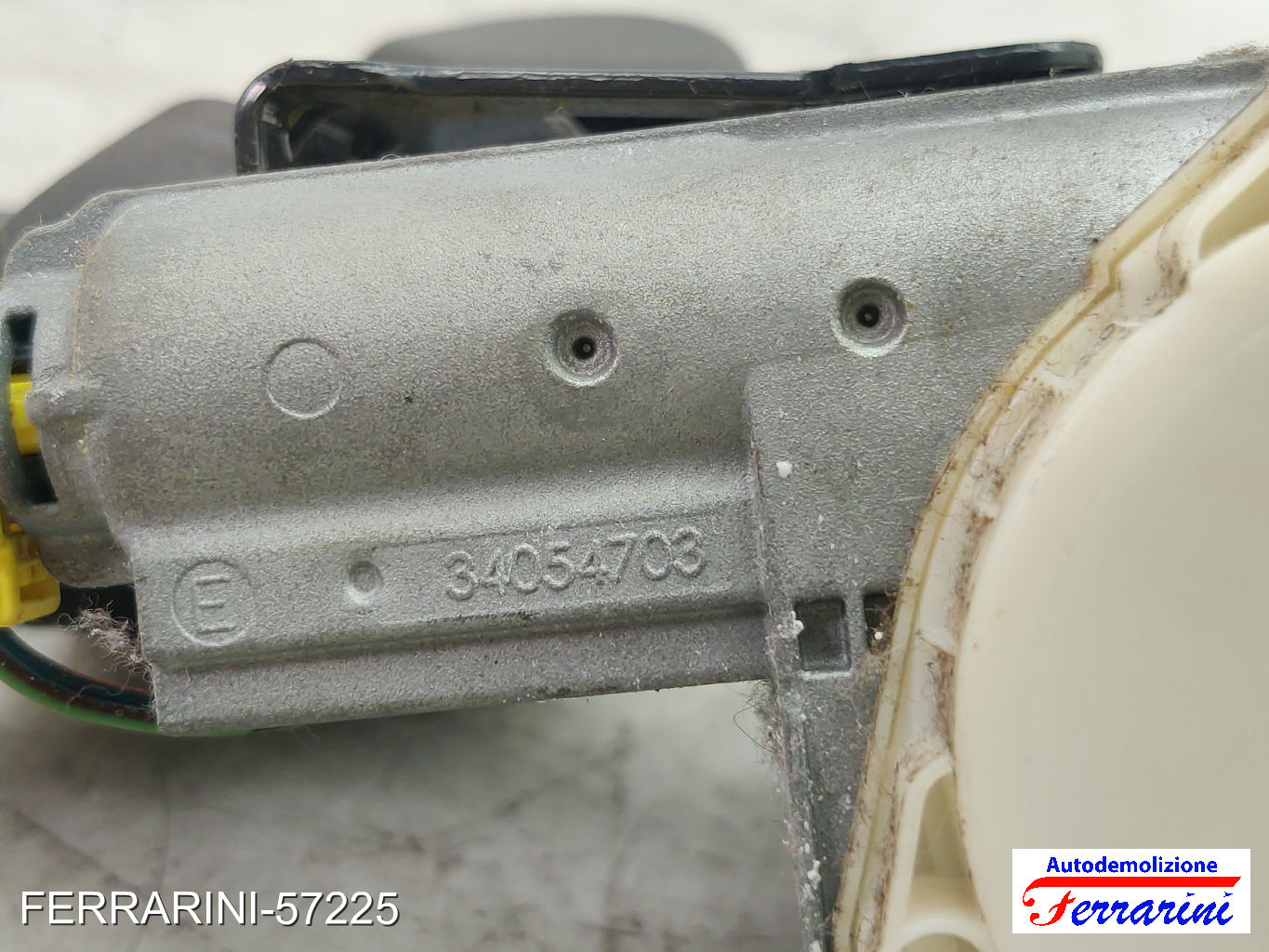 Cintura Di Sicurezza FORD FIESTA 6 CB1, CCN 2008-2012 sinistra, sx, frontale