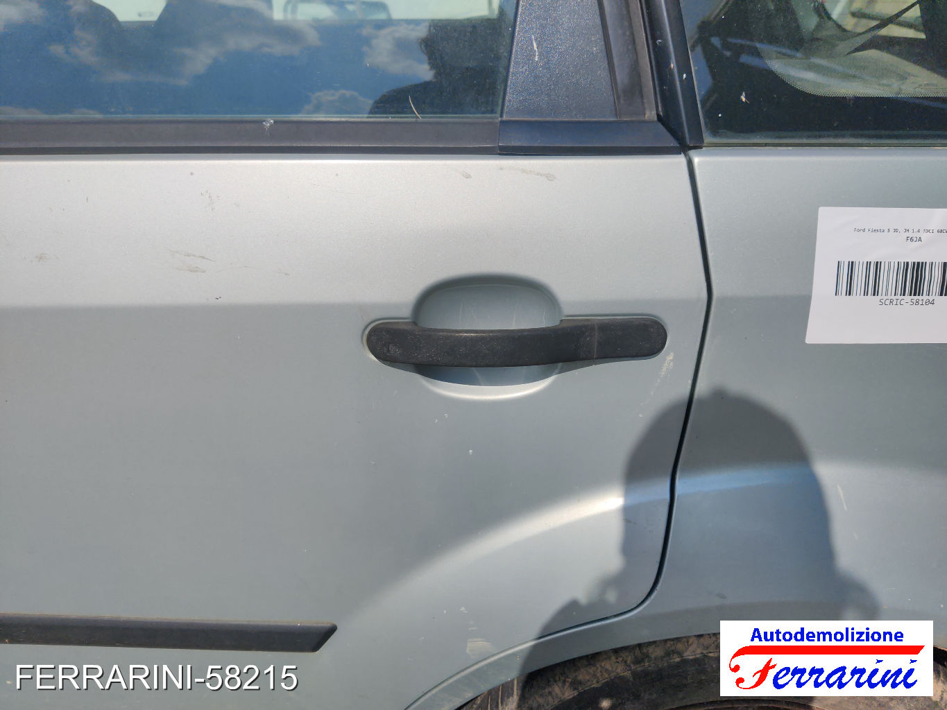 Ford Fiesta 5 JD, JH 1.4 TDCI 68CV 2001-2008
