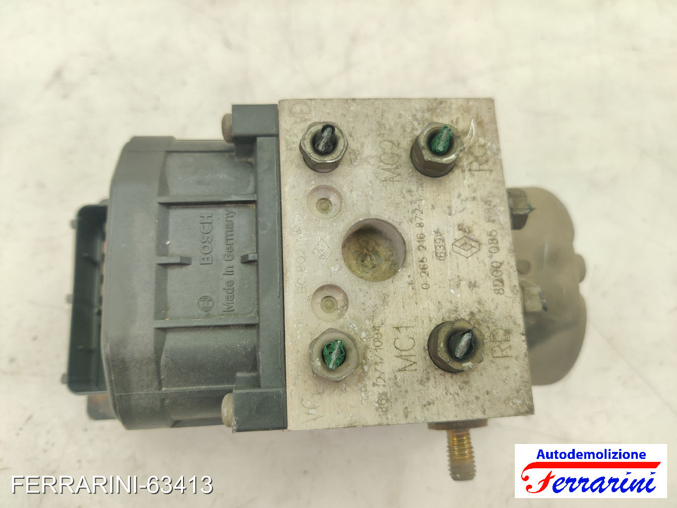 Centralina Pompa Abs RENAULT CLIO 2 BB, CB 1.2 1998-2010 8200085584, 185736 11