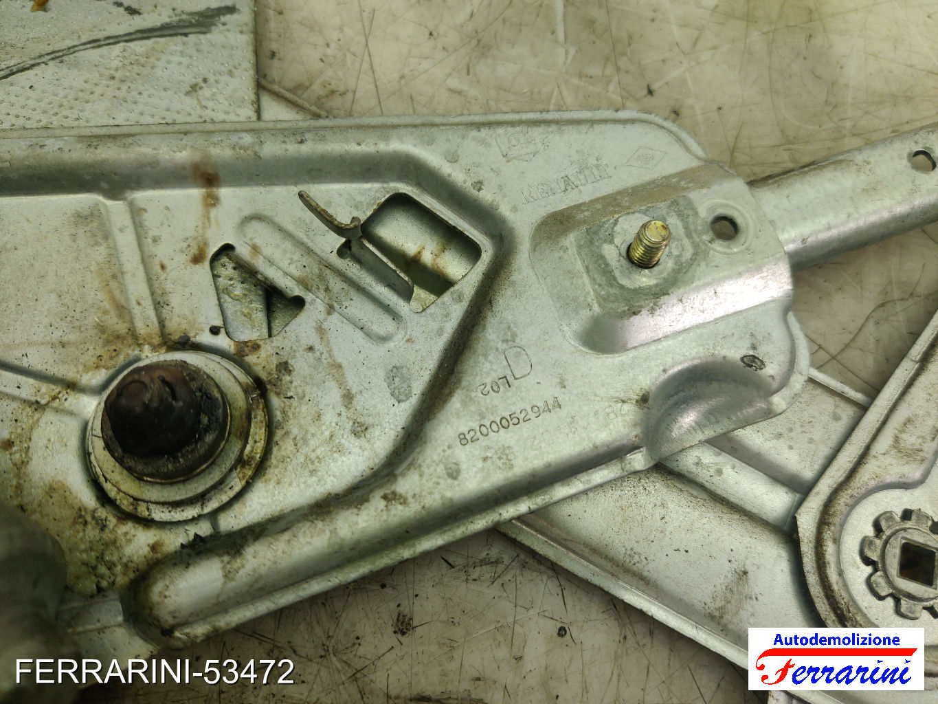 Alzavetro RENAULT TWINGO 1 C06 1996-2007 destro, dx, frontale, anteriore