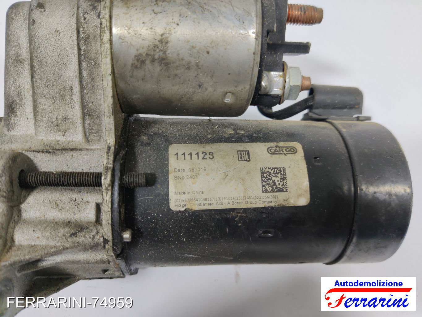 Motorino Avviamento OPEL CORSA D S07 1.2 2006-2014 55578921, 111123, 19016