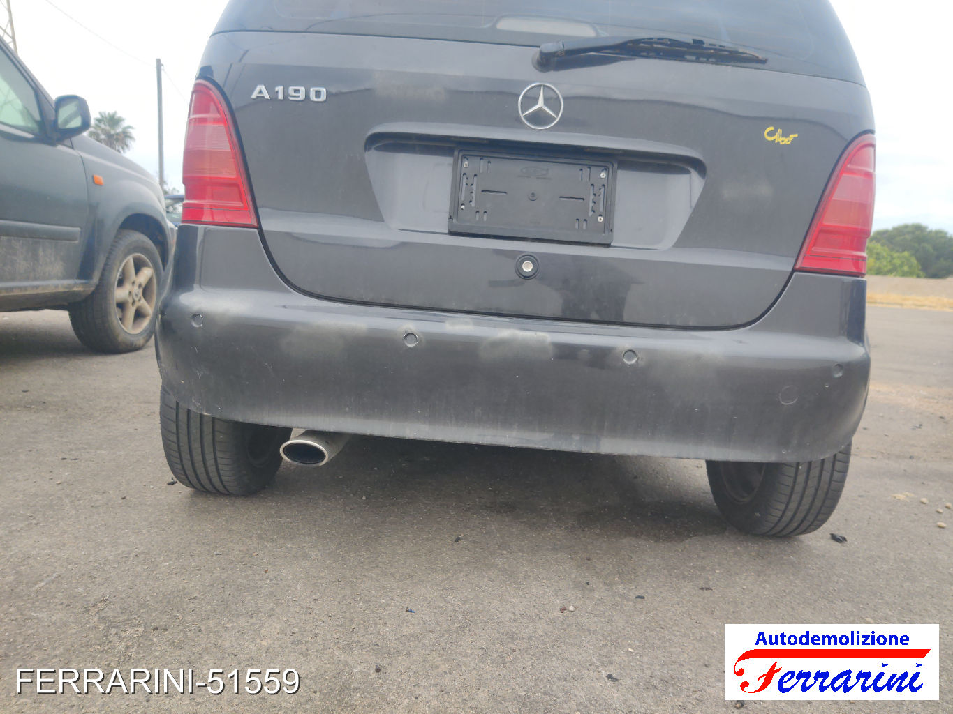 Mercedes Classe A W168 A 190 125CV 1999-2004