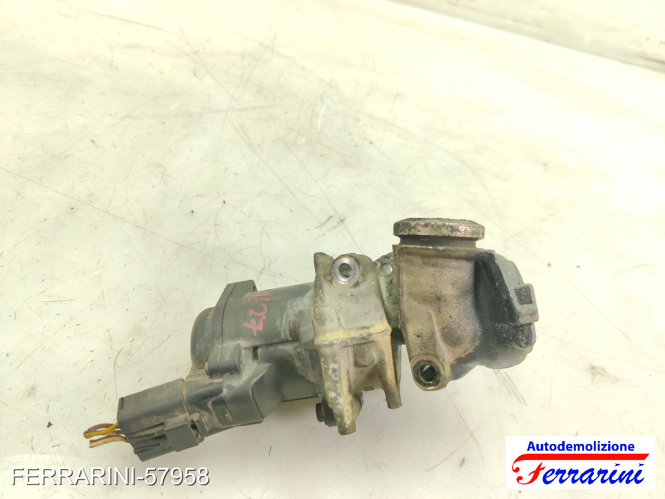 Valvola Egr FORD FIESTA 5 JD, JH 1.4 TDCI 2001-2008 2S6Q9D475BD, 1148108, 1618N8 9