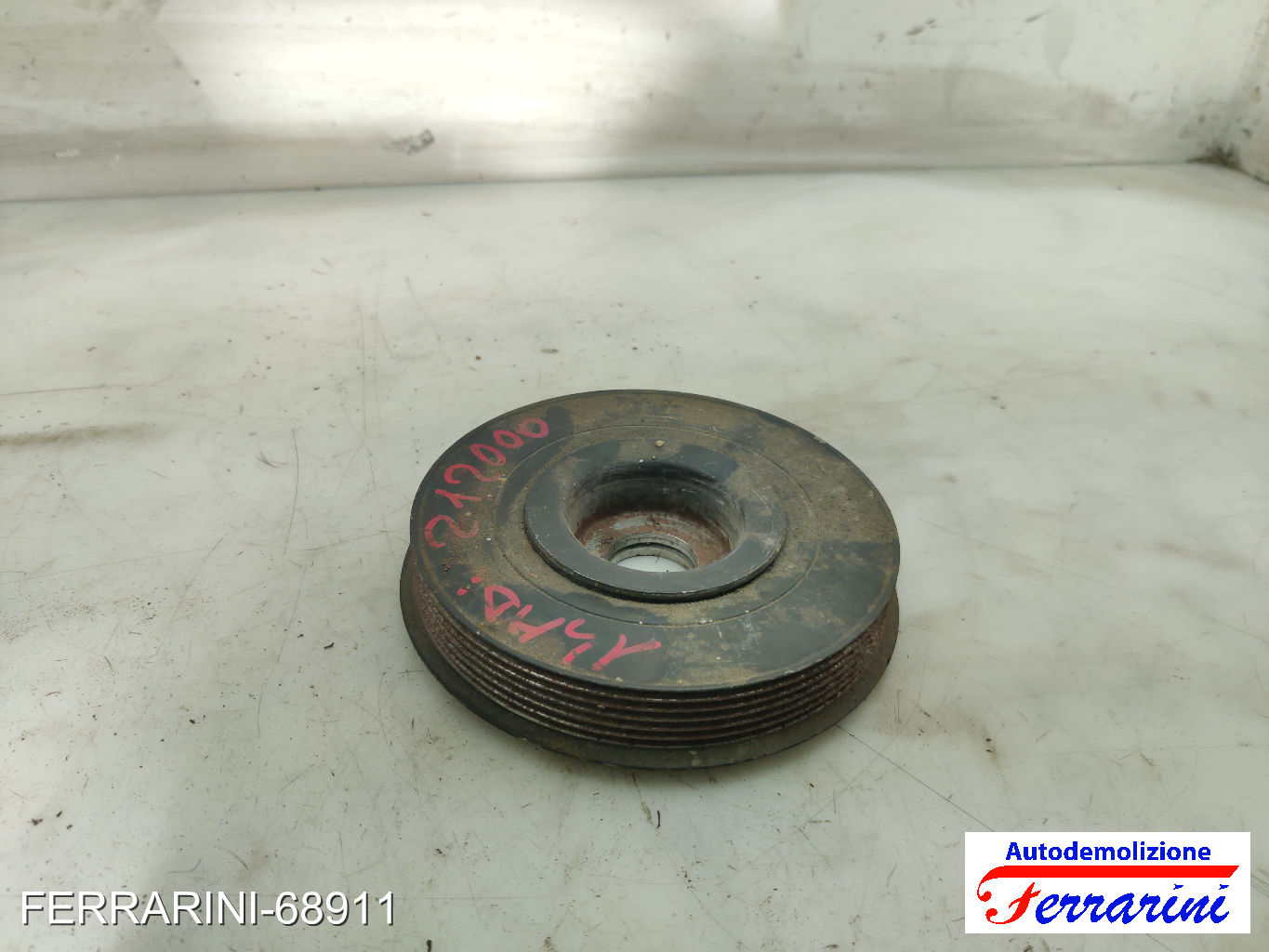 Puleggia Albero Motore CITROEN C4 LC 1.6 HDI 2004-2011 9654961080, 3M5Q6B319AA