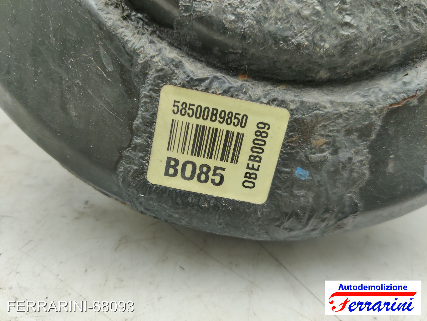 Servofreno MAZDA 6 SW GY 2.0 DI 2002-2005 GJ6A43800, 32MPP31, 1810242 7