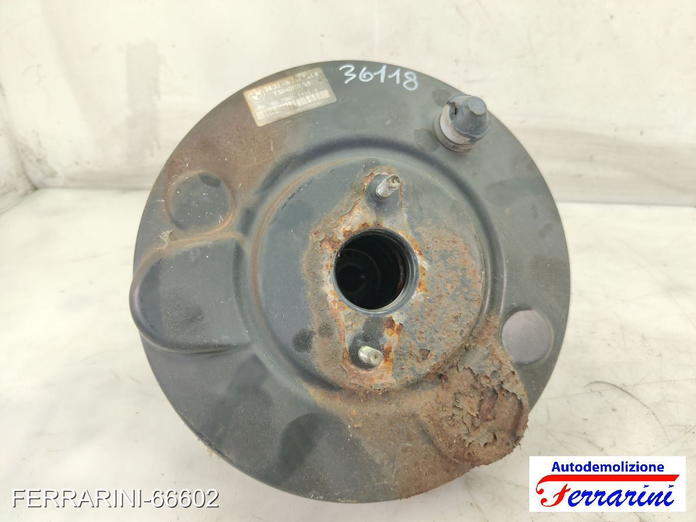 Servofreno MINI - R50, R53 ONE D 2003-2006 34336779679, 34336757181 6