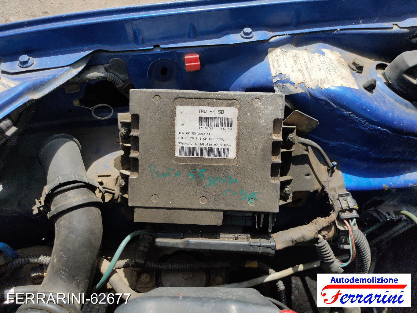 Fiat Punto 176 55 1.1 54CV 1993-1999