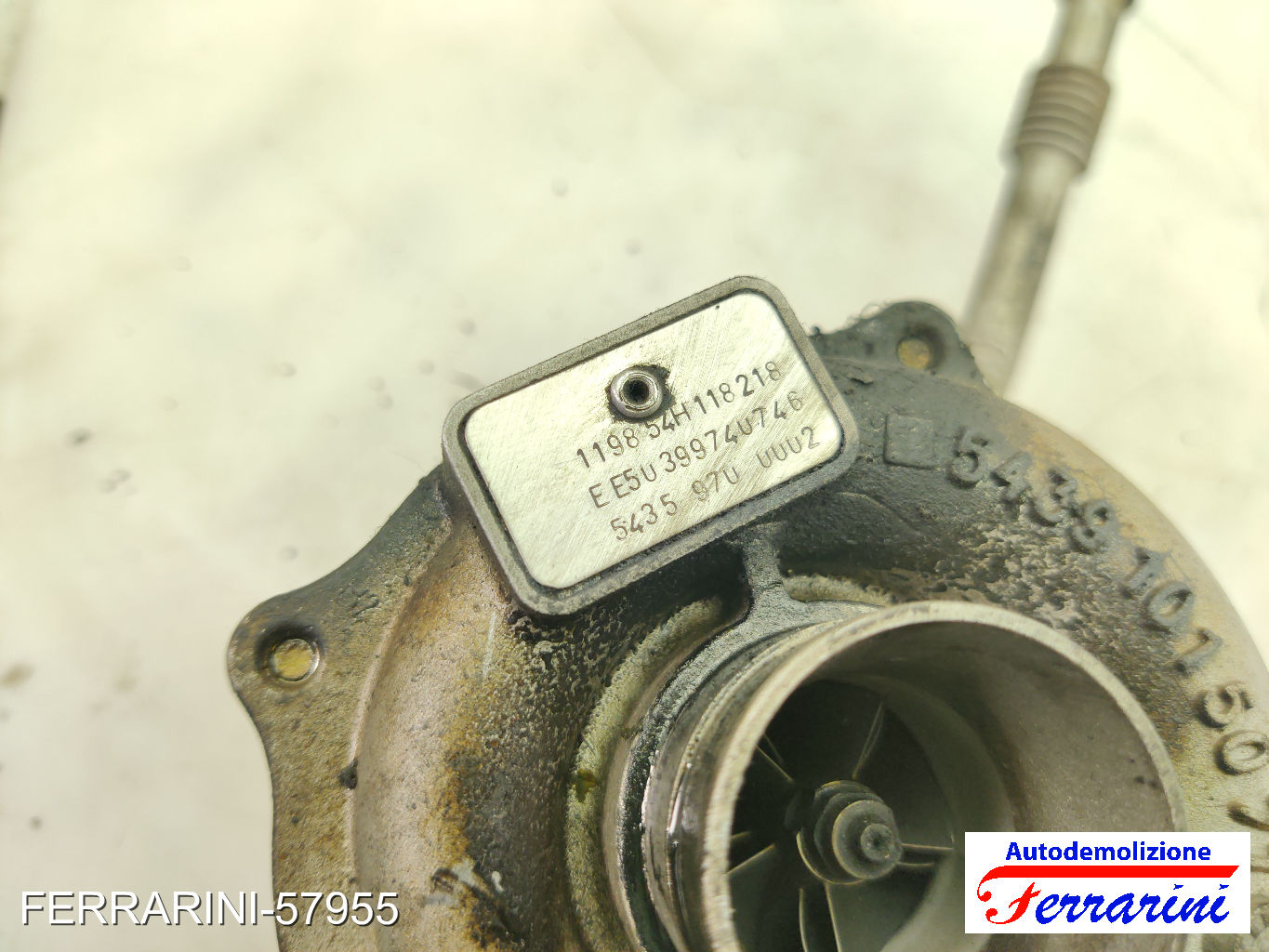 Turbina NISSAN MICRA 3 K12 1.5 DCI 2003-2010 54359700002, 5397, 7701473673 6