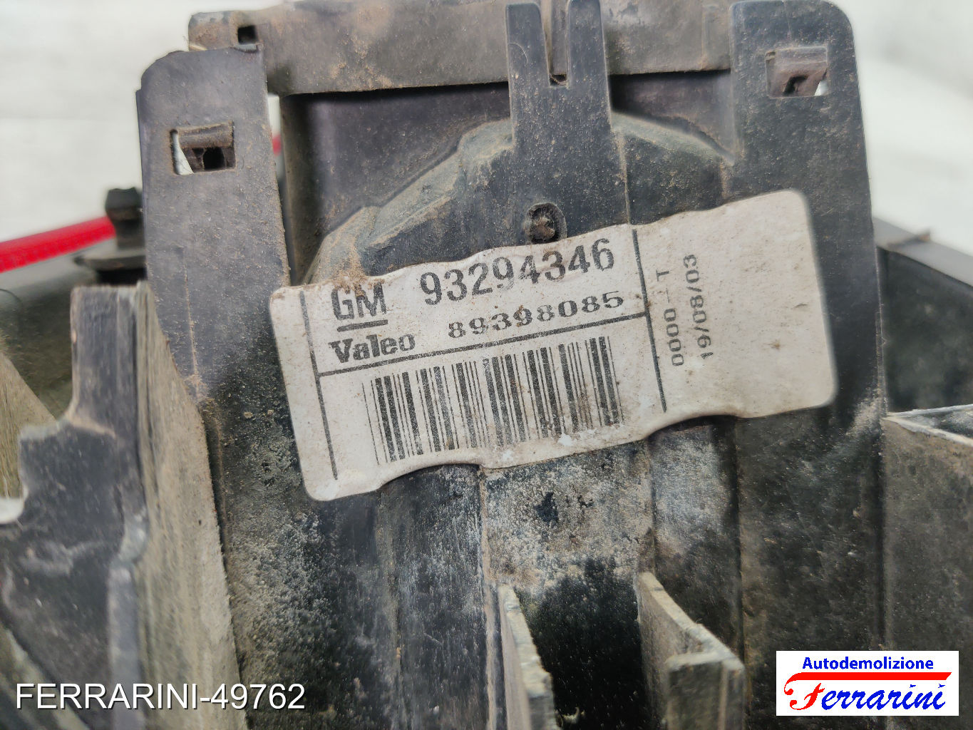Fanalino Stop Posteriore OPEL MERIVA A X03 2003-2010 destro, dx 93294346