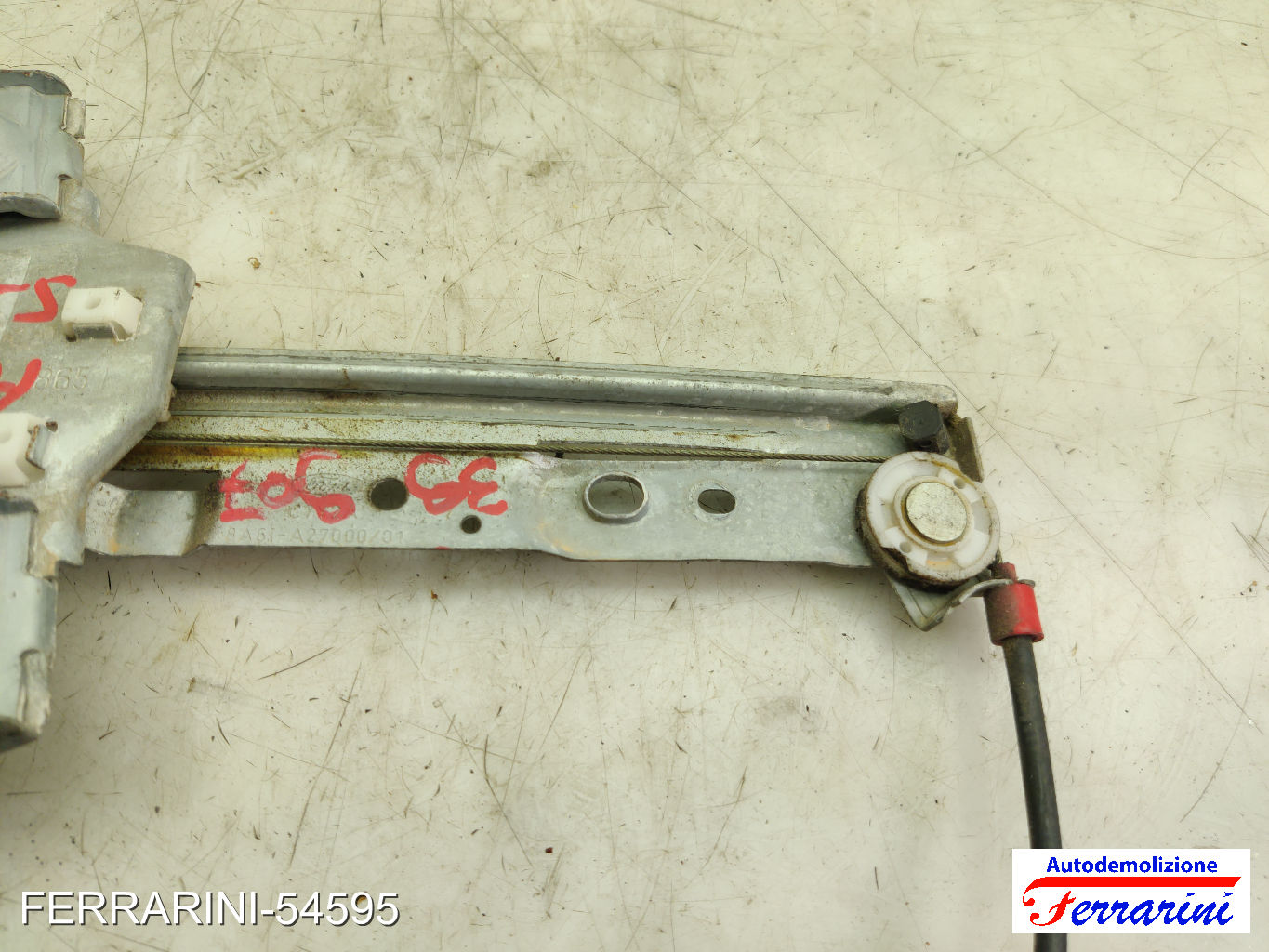 Motorino Alzavetro FORD FIESTA 6 CB1, CCN 1.5 TDCI 2012-2017 1908250, 1579866 8