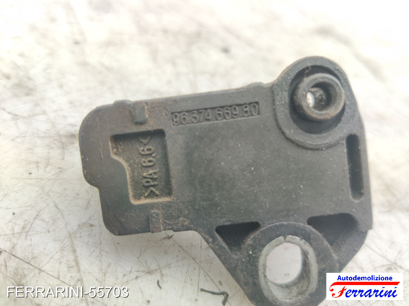 Puleggia albero motore CITROEN C3 1 FC, FN 1.4 16V HDI 2002-2009 9637466980