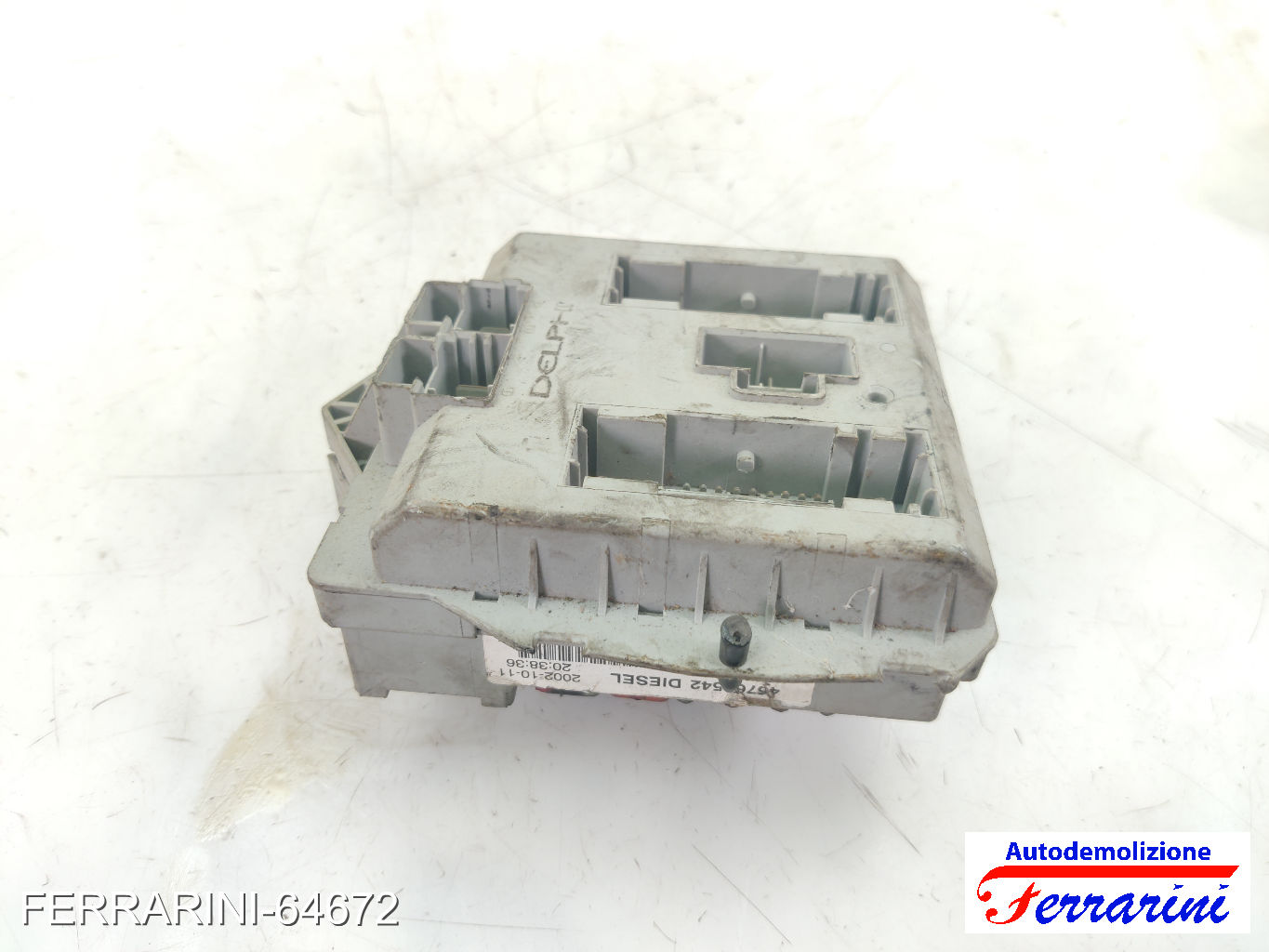 Fusibiliera Scatola Fusibili Body Computer FIAT DOBLO 223 1.9 JTD 2001-2023