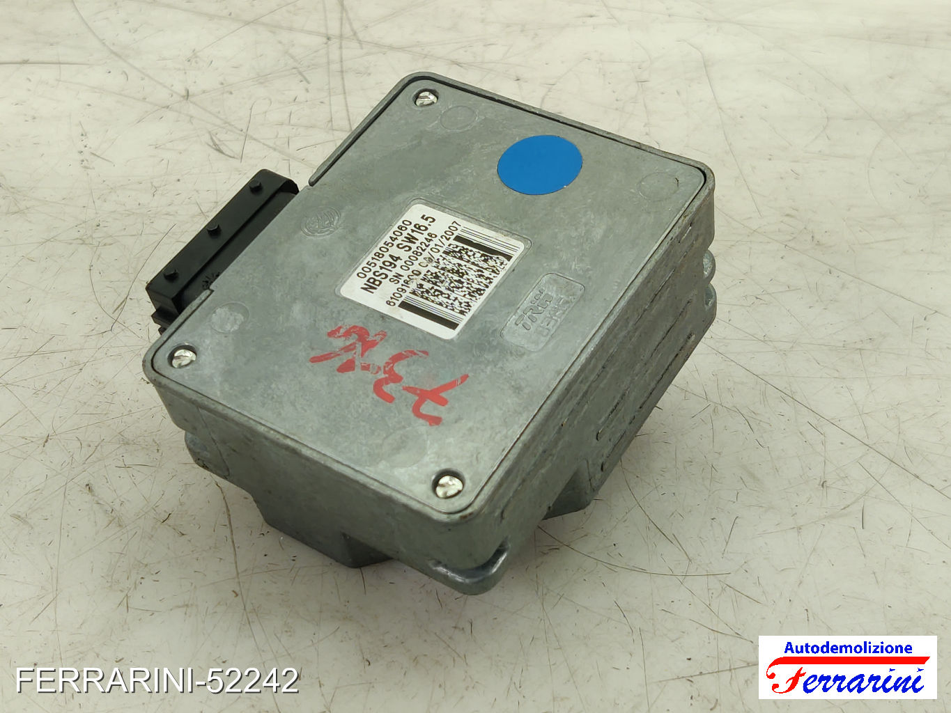 Bloccasterzo Elettrico FIAT CROMA 194 2005-2011 00518054060, NBS194, 61091600