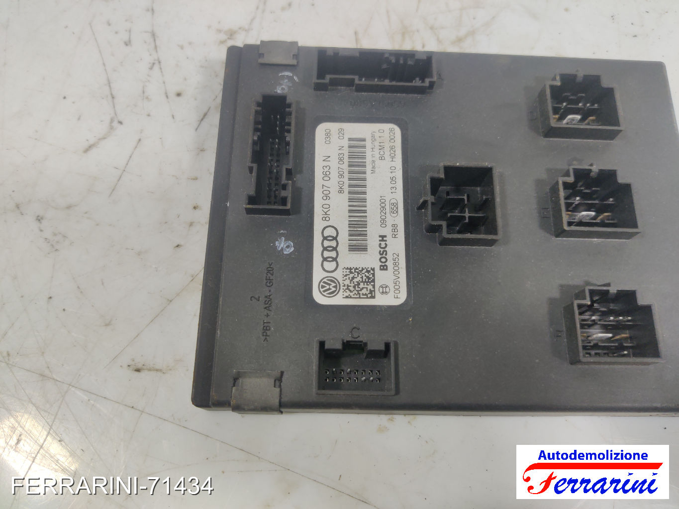 Centralina Comfort MERCEDES CLASSE A W168 2001-2004 8K0907063N, F005V00852 6