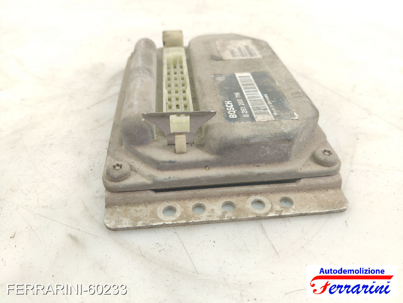 Centralina Motore AUTOBIANCHI Y10 1.1 1989-1995 7778785, 0261200716, 26SA2280