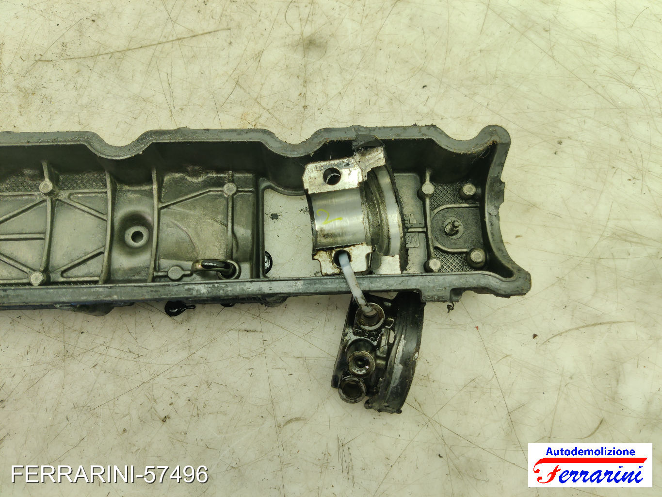 WJY motore Coperchio Punterie Valvole FIAT SCUDO 220 1.9 D 1998-2006 9631776980