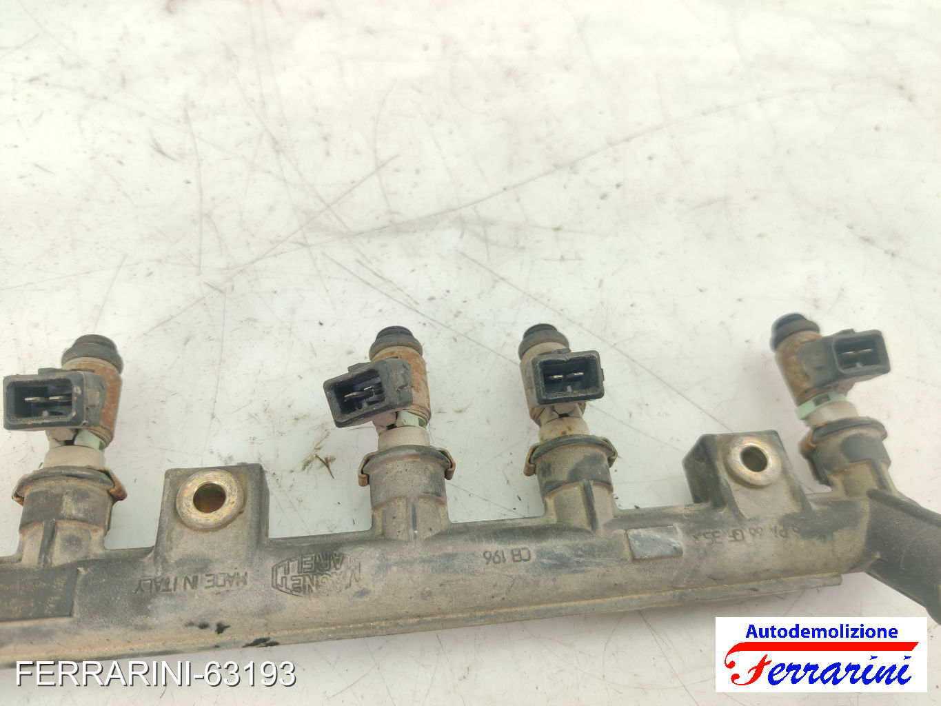 Flauto Con Iniettori FIAT PUNTO 188 1.2 NATURAL POWER 2003-2012 3219018301 6