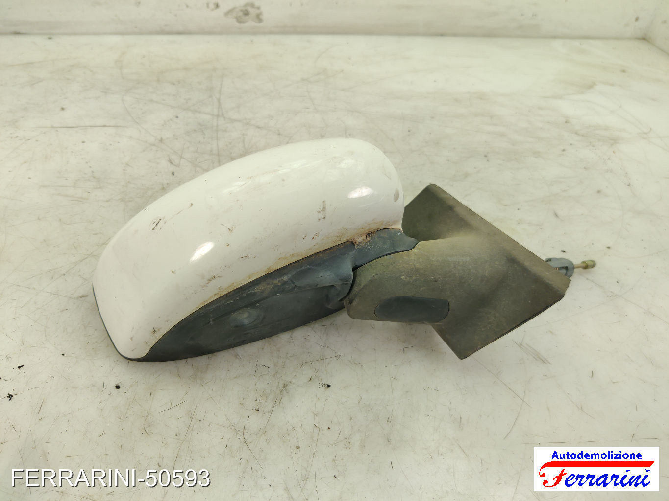 Specchietto Laterale FIAT IDEA 350 2004-2012 destro, dx 249 BIANCO BANCHISA