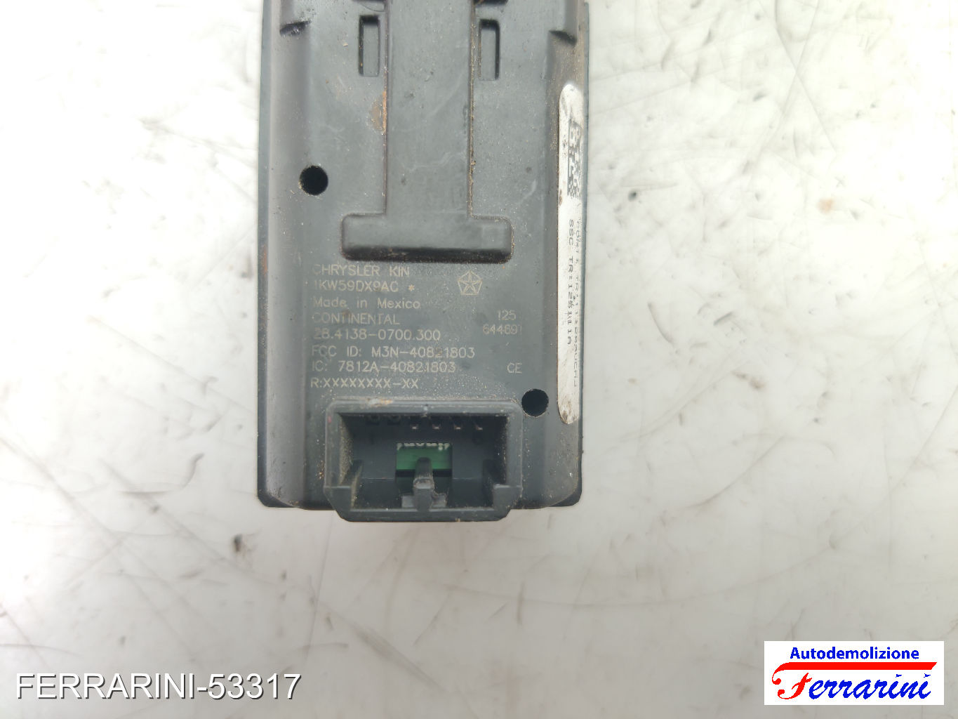 Interruttore Avviamento FIAT FREEMONT 345 2011-2023 1KW59DX9AC, 111203UEMJ