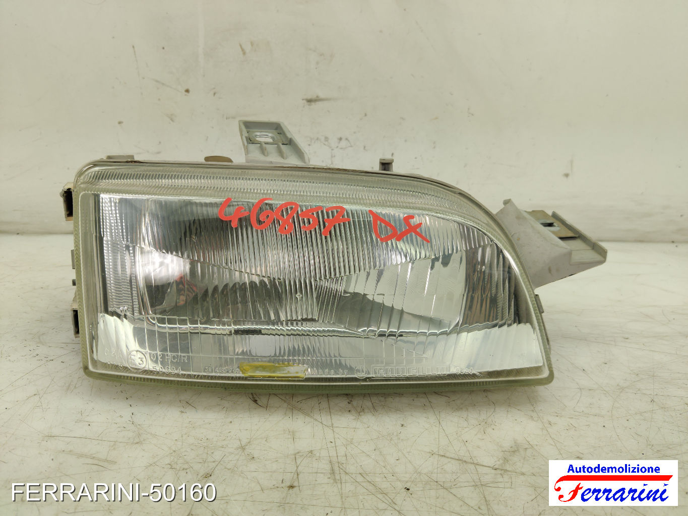 Faro Anteriore FIAT PUNTO 176 1993-1999 destro, dx 46402649, 46481413, 46433209 7