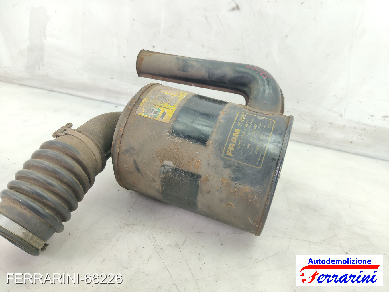 Scatola Cassa Filtro Aria FIAT FIORINO 127 900 1977-1986 7604313 11
