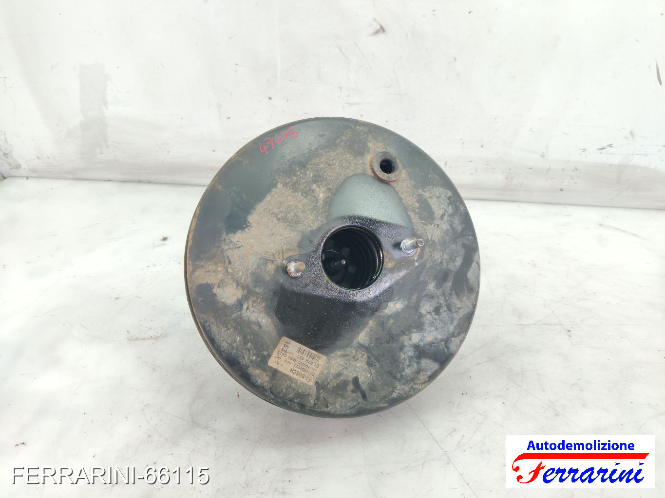 Servofreno FIAT PUNTO EVO 199 1.3 D MULTIJET 2009-2012 51878451, 0204054153 7