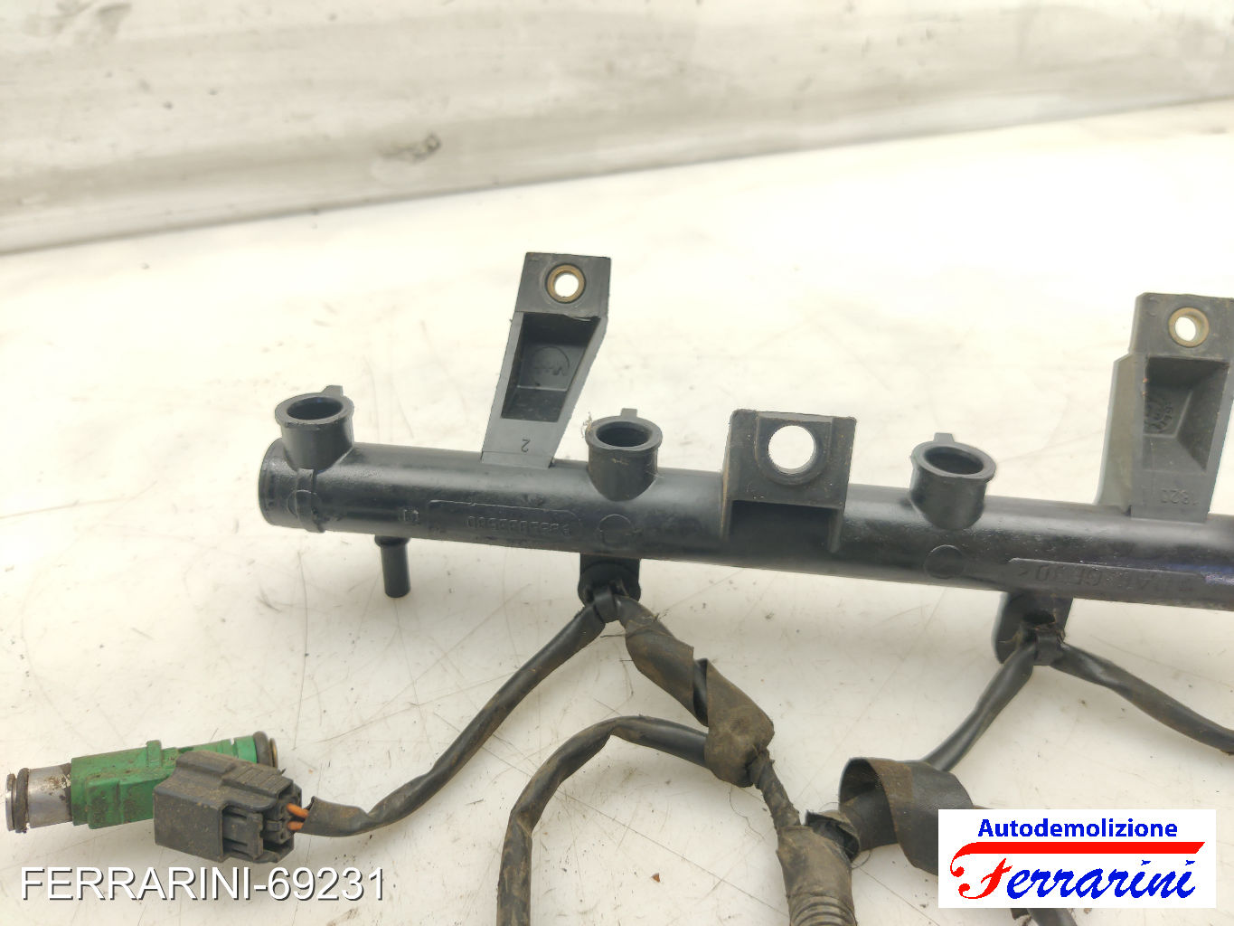 Flauto Con Iniettori PEUGEOT 1007 KM 1.4 2005-2009 9655833580, 1984G0