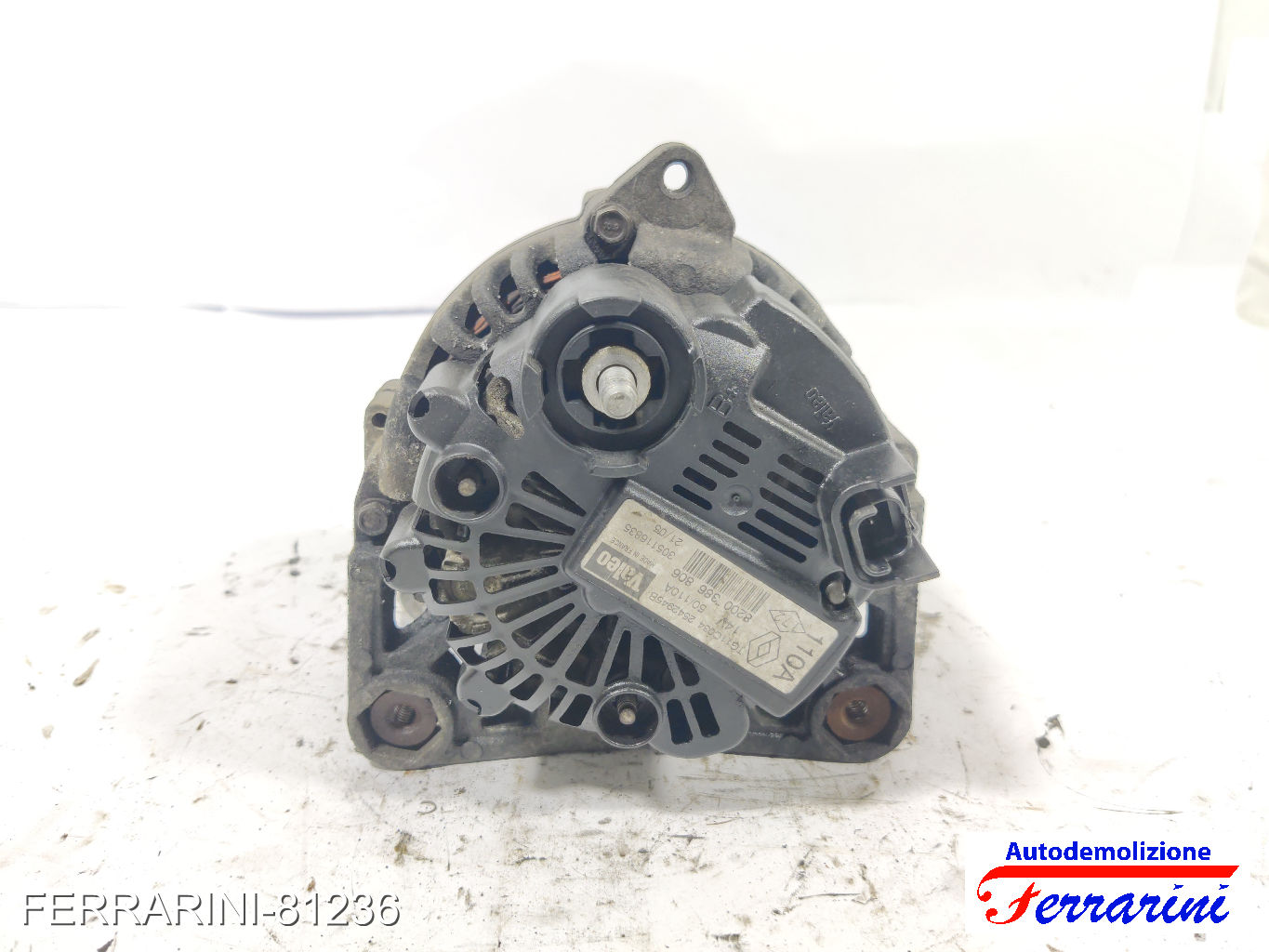Alternatore NISSAN MICRA 3 K12 1.5 DCI 2003-2010 6