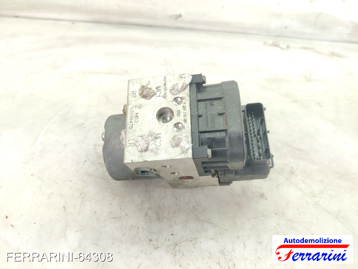 Centralina Pompa Abs FIAT SEICENTO 600 287 1.1 1998-2010 46556475, 0265216710 11