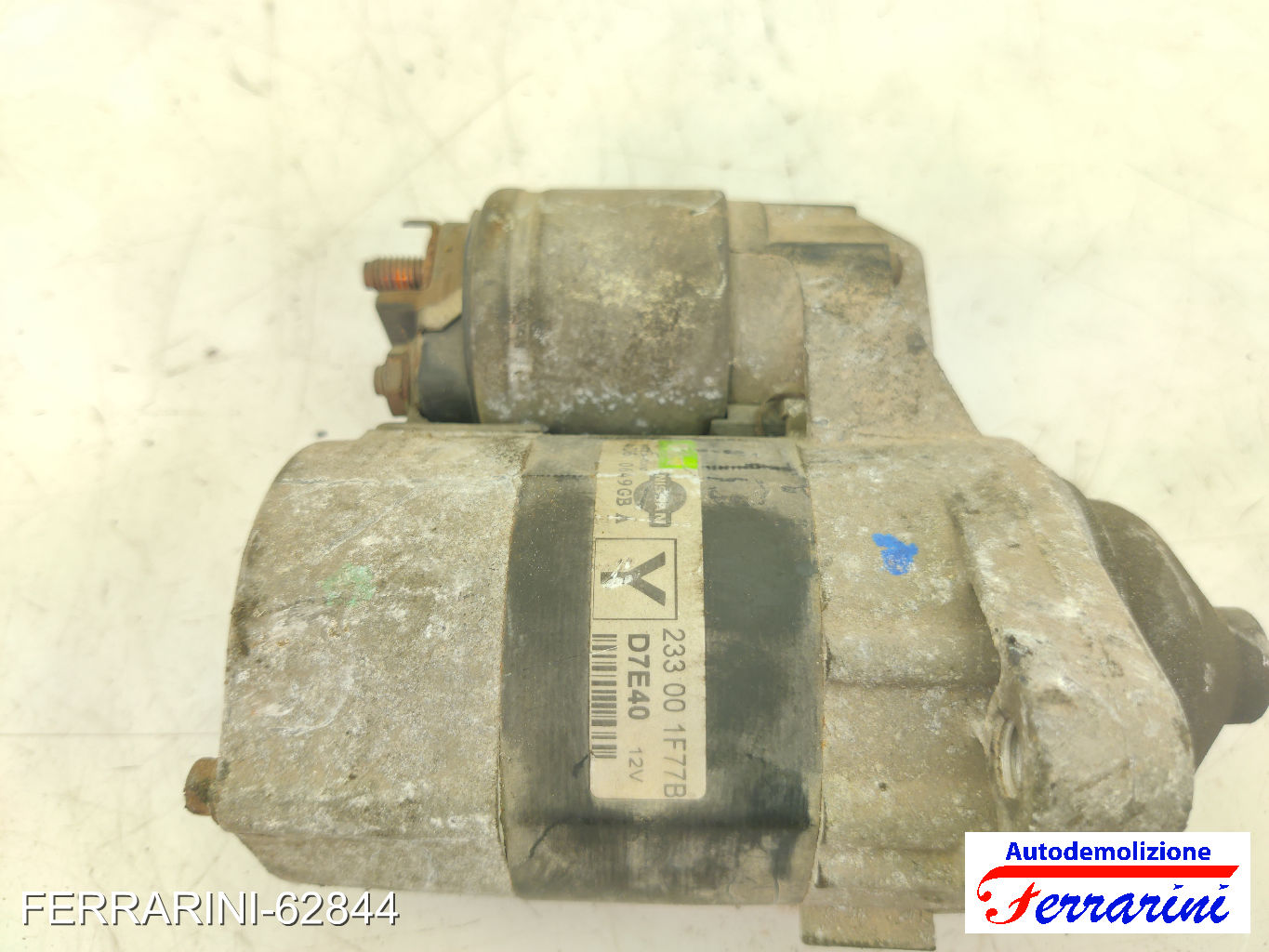Motorino Avviamento NISSAN MICRA 3 K12 1.0 16V 2003-2010 233001F77B, D7E40 8