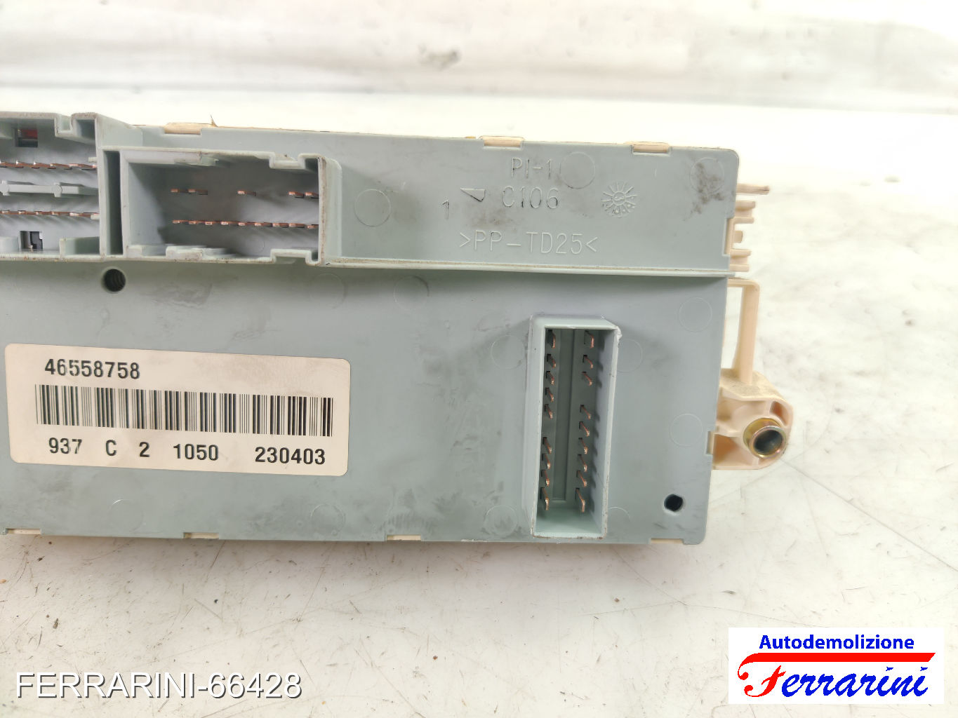 Body Computer ALFA ROMEO 147 937 1.6 16V T.SPARK 2001-2010 46558758, 51711428