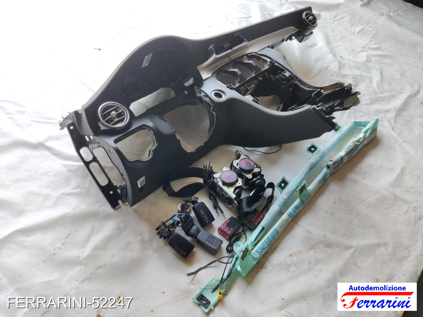 Kit Airbag Completo MERCEDES CLASSE C S205 2015-2018 A2059009427, A2056803705 16