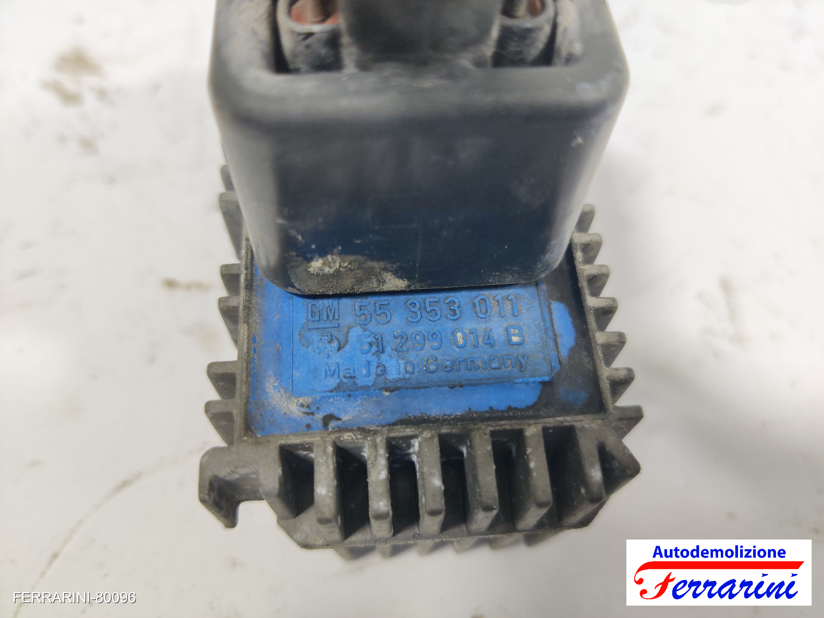 Centralina Candelette OPEL AGILA A H00 1.3 CDTI 2003-2007 55353011, 51299014B