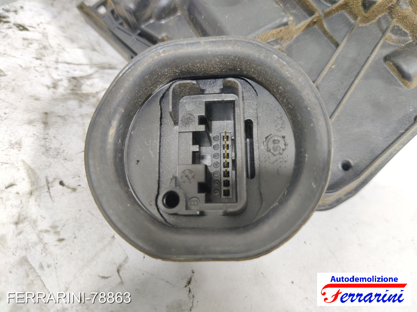 Serratura Porta VW GOLF 6 5K1 2008-2013 sinistro, sx, posteriore, post 6