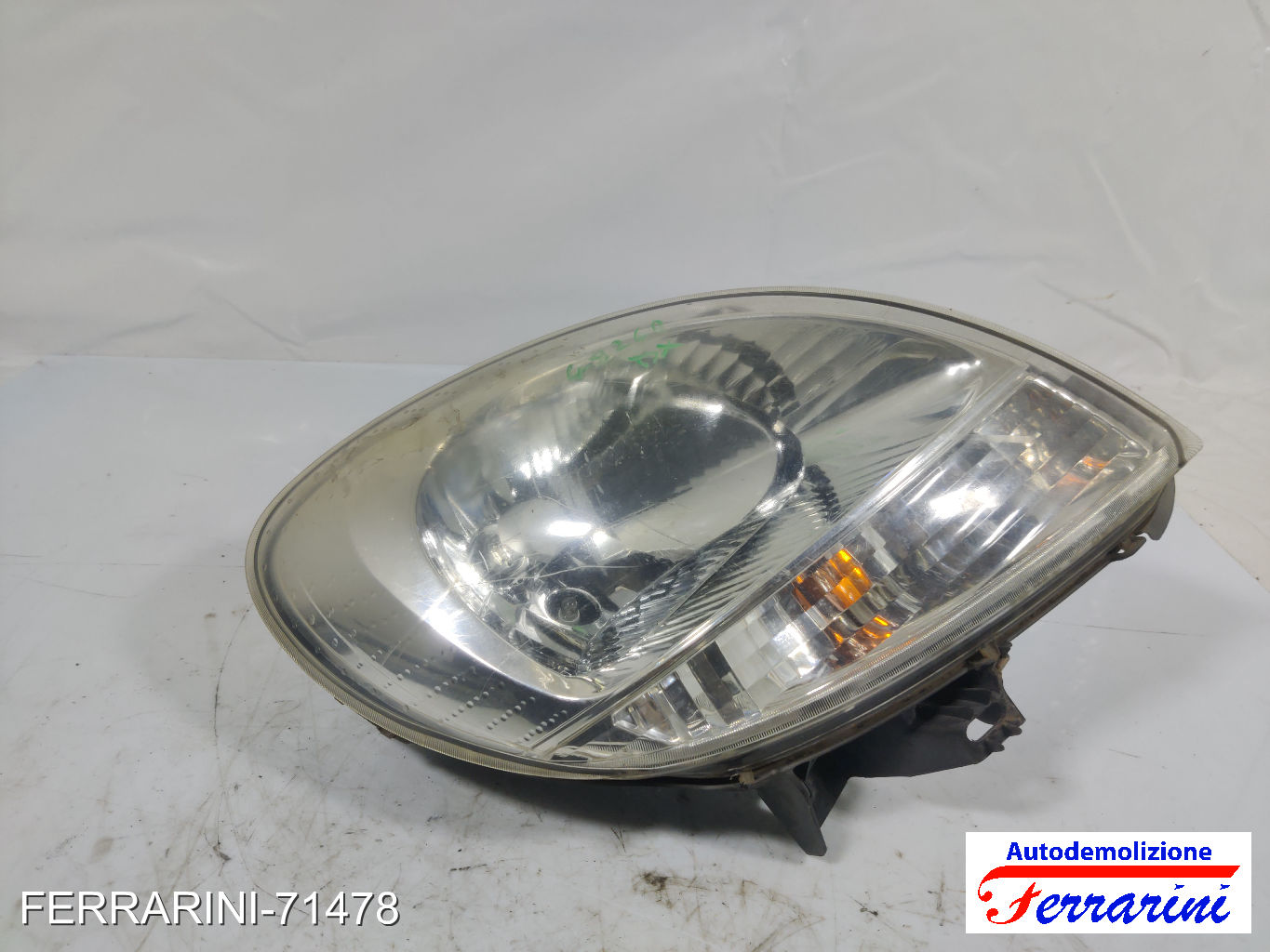 Faro Anteriore RENAULT KANGOO KC0/1 2001-2023 destro, dx 8200236591, DTD4X2 13