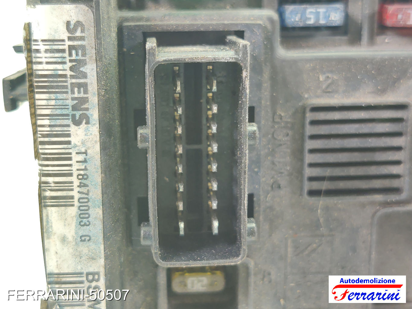 Body Computer CITROEN C2 JM 1.4 HDI 2003-2005 9643498880, 07234, 964349888000
