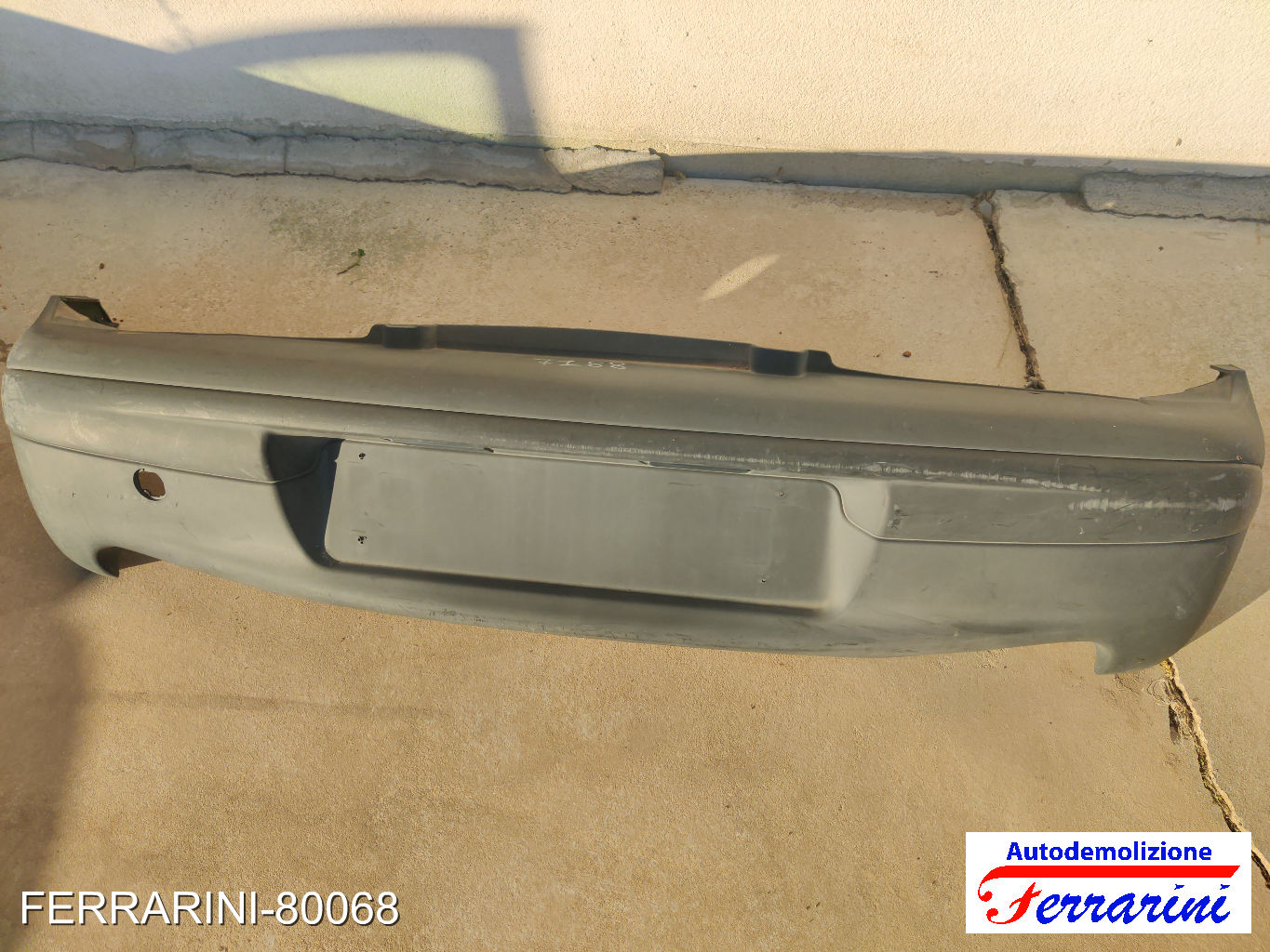 Paraurti FIAT SEICENTO 600 187 1998-2010 Retro 735250377, 735006000