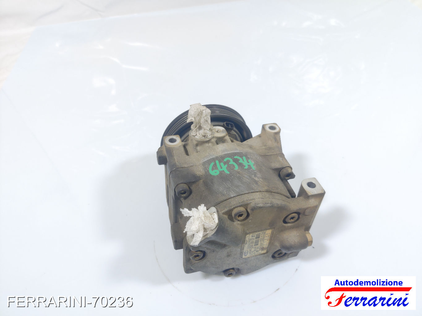 Compressore Clima FIAT PUNTO 188 1.2 60 1999-2010 46757168, 46782669, 51747318 7