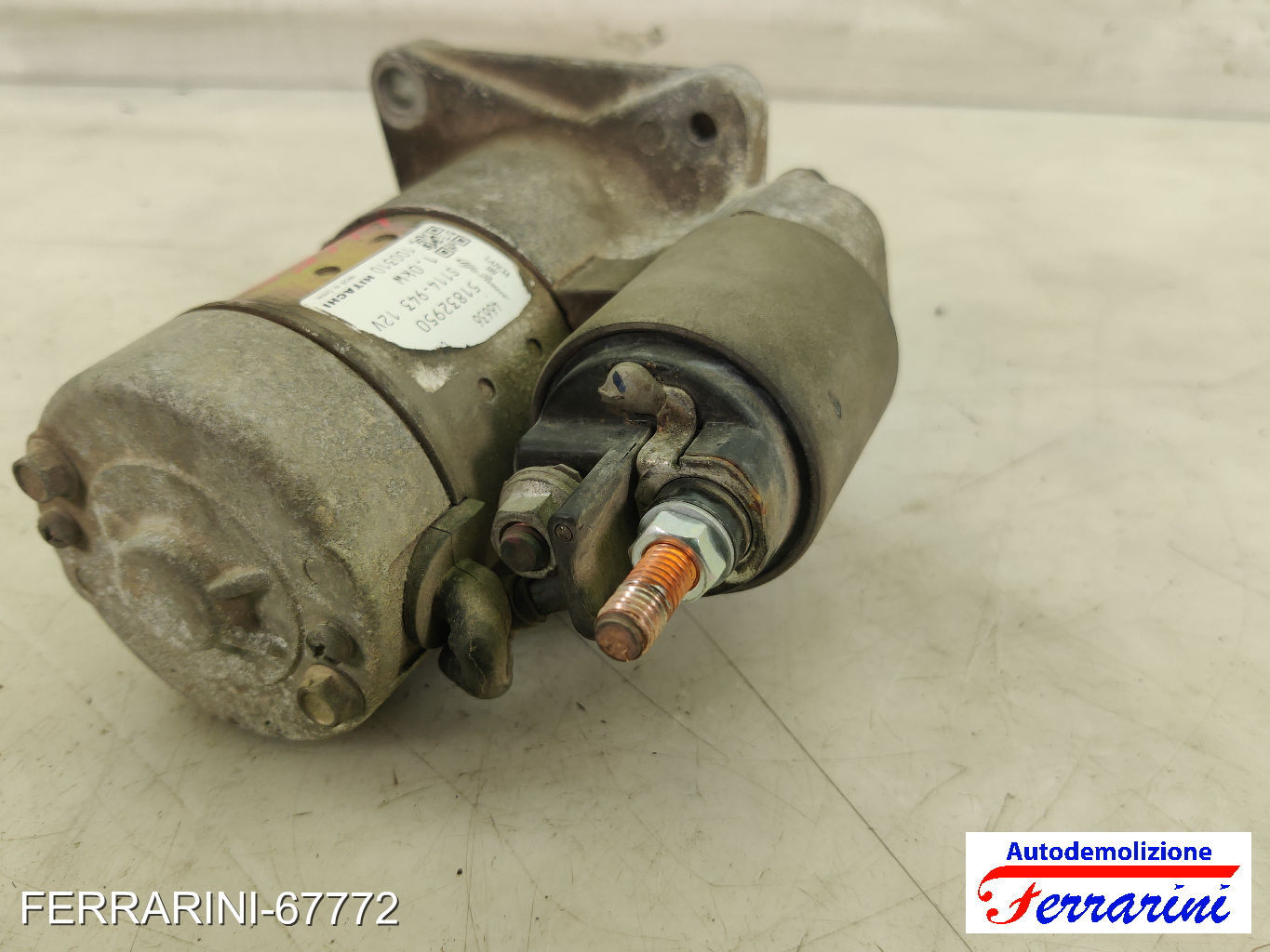 Motorino Avviamento ALFA ROMEO MITO 955 1.4 BI-FUEL 2009-2016 51832950, S114943