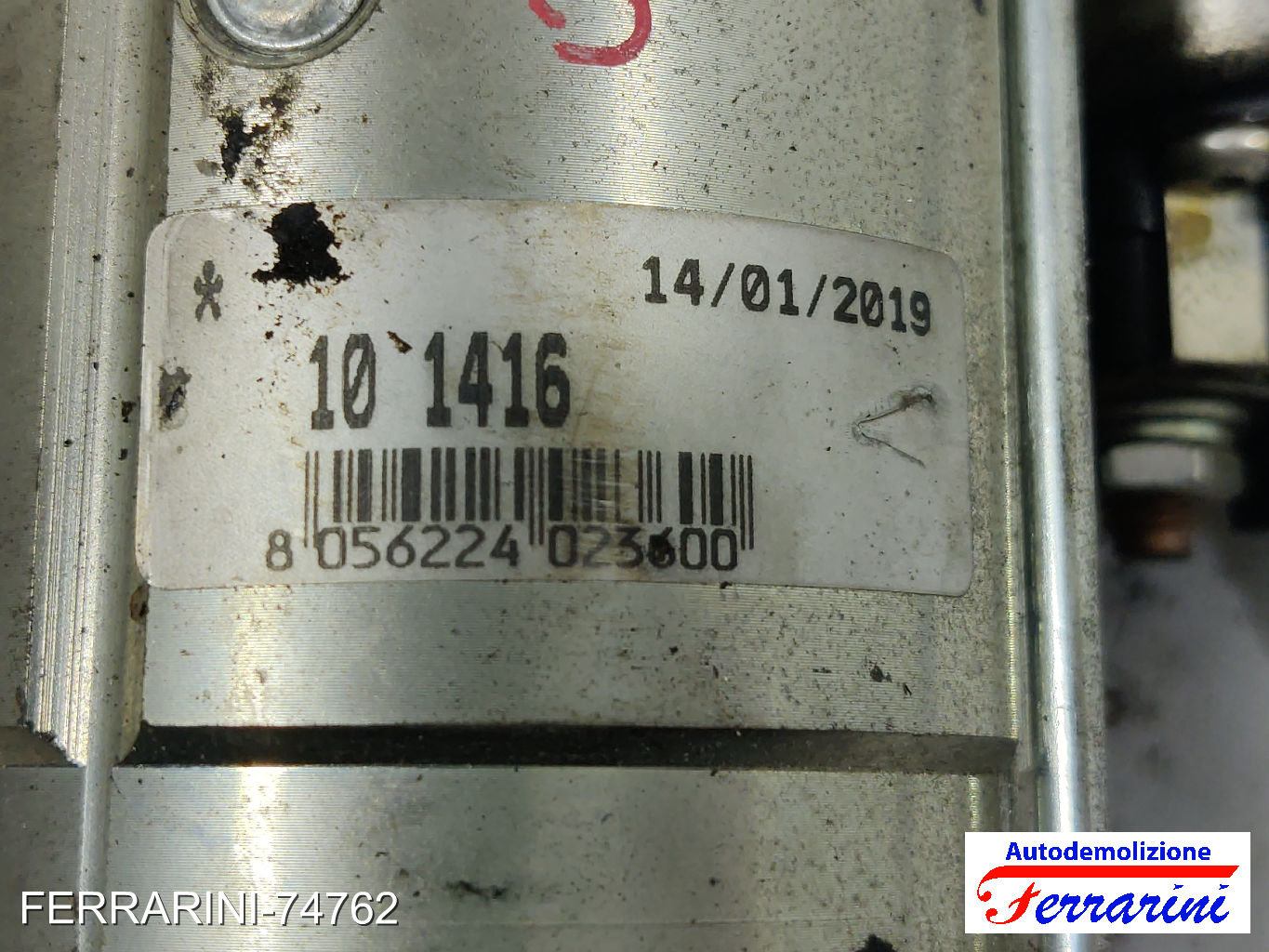 Motorino Avviamento CITROEN C4 GRAND PICASSO 1 UA 2.0 HDI 165 2010-2013 5802FJ