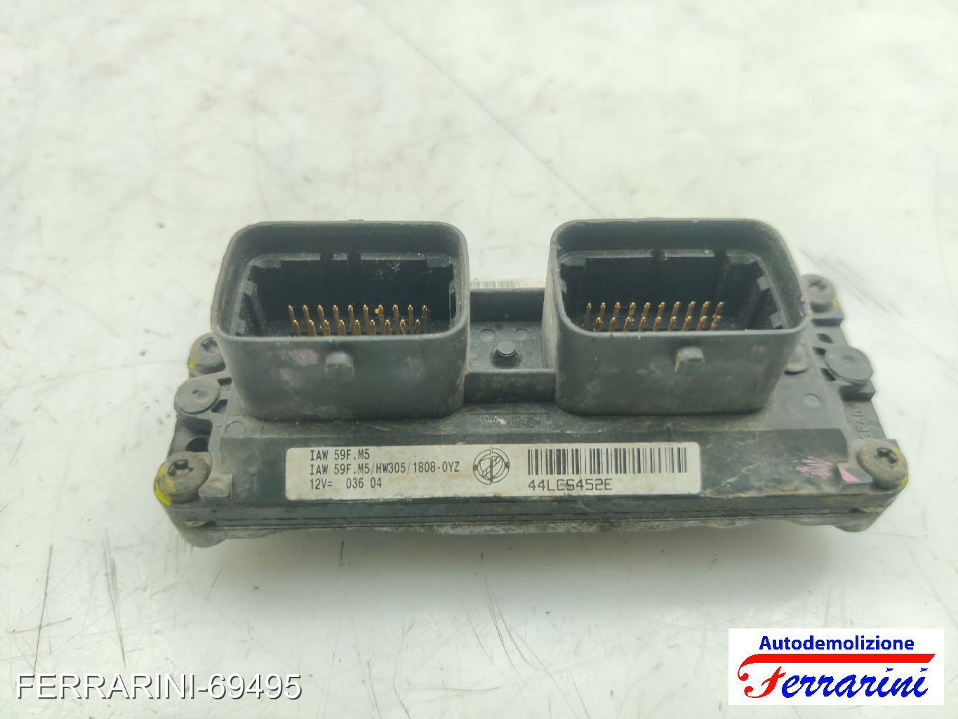 Centralina Motore FIAT PUNTO 188 1.2 60 1999-2010 71736340, 46808849, 1808OYZ 7
