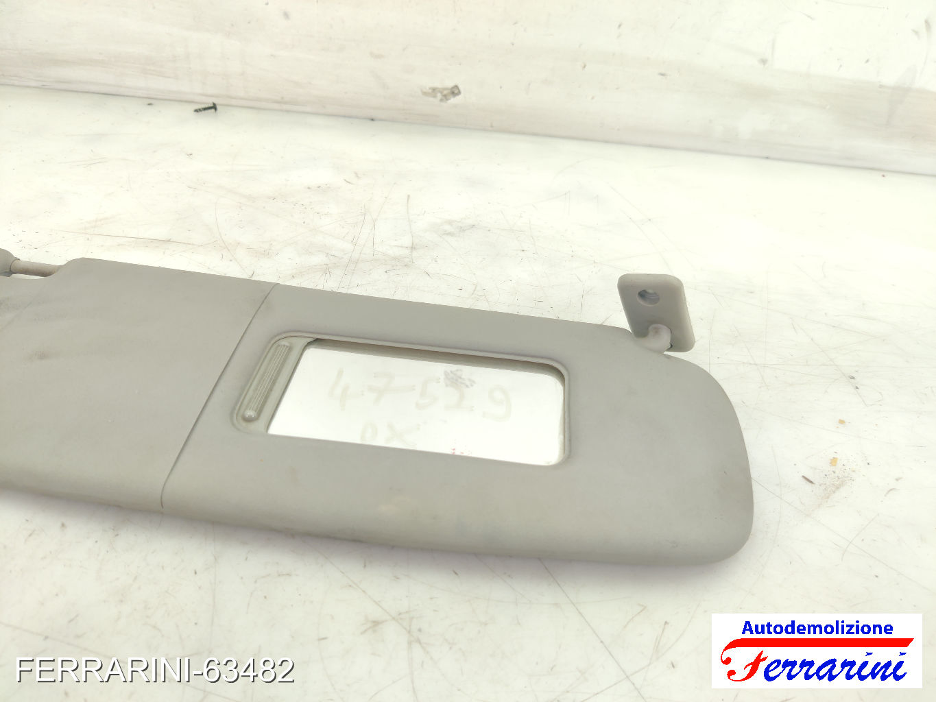 Aletta Parasole OPEL MERIVA A X03 2004-2010 destro, dx 13130073 6