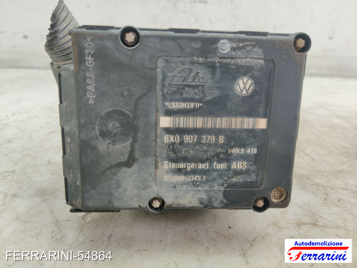 Centralina Pompa Abs SEAT IBIZA 2 6K1 1.4I 1993-2002 6X0614117, 6X0907379B