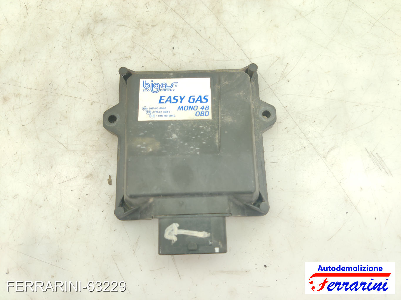 easy gas mono 48 Centralina Gpl ALFA ROMEO MITO 955 1.4 2008-2013 10R036940