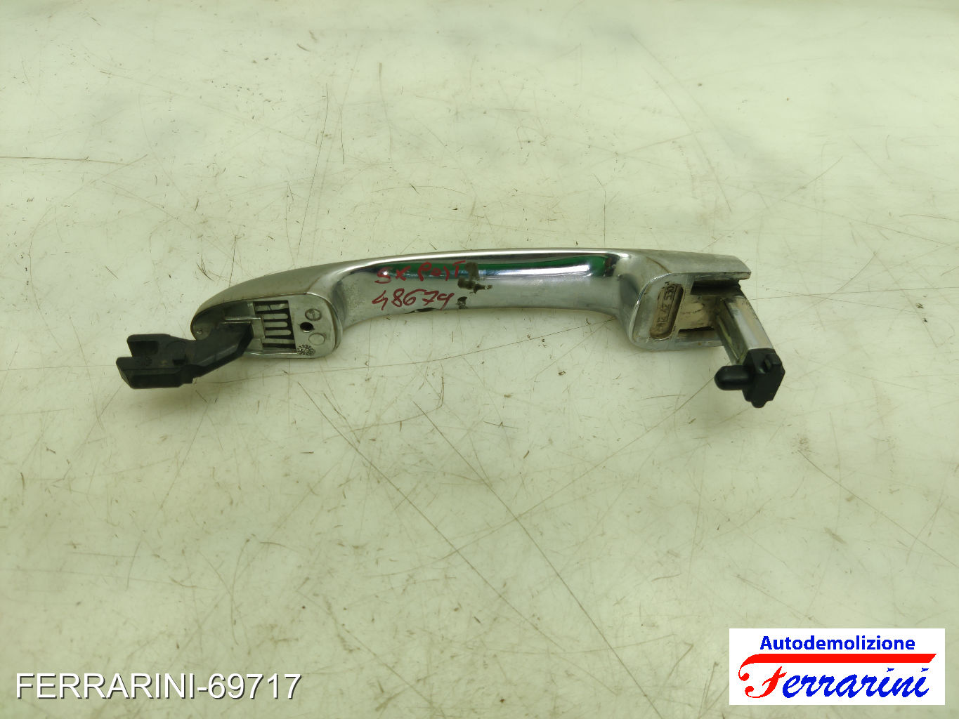 Maniglia Porta Esterna LANCIA DELTA 3 844 2008-2014 sinistra, sx, posteriore