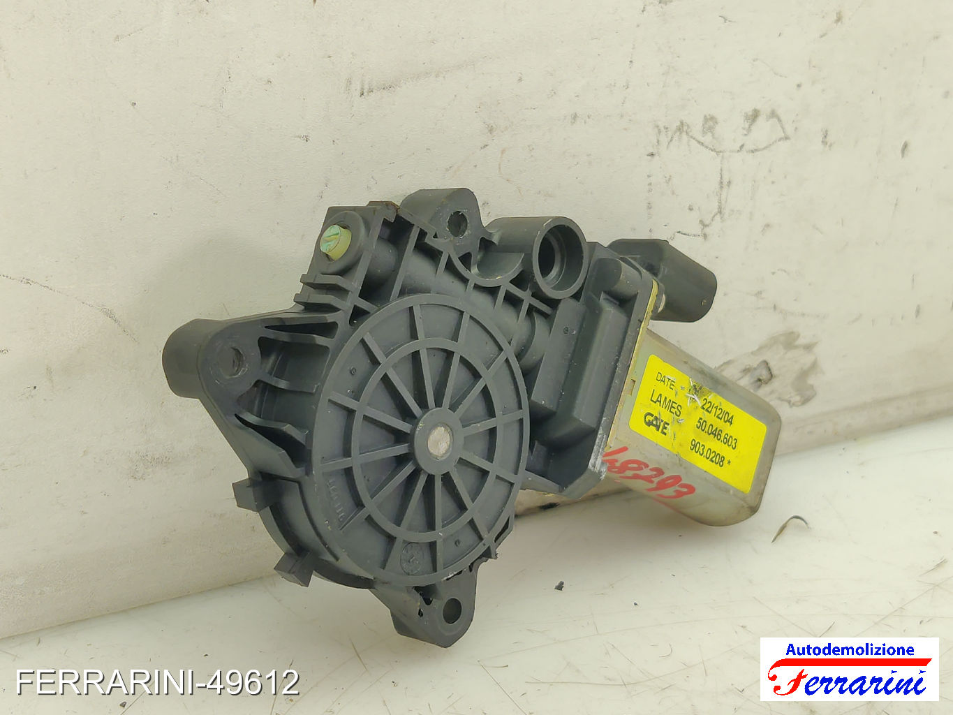 Motorino Alzavetro LANCIA MUSA 350 1.3 D MULTIJET 2004-2012 50046603, 46841278 9