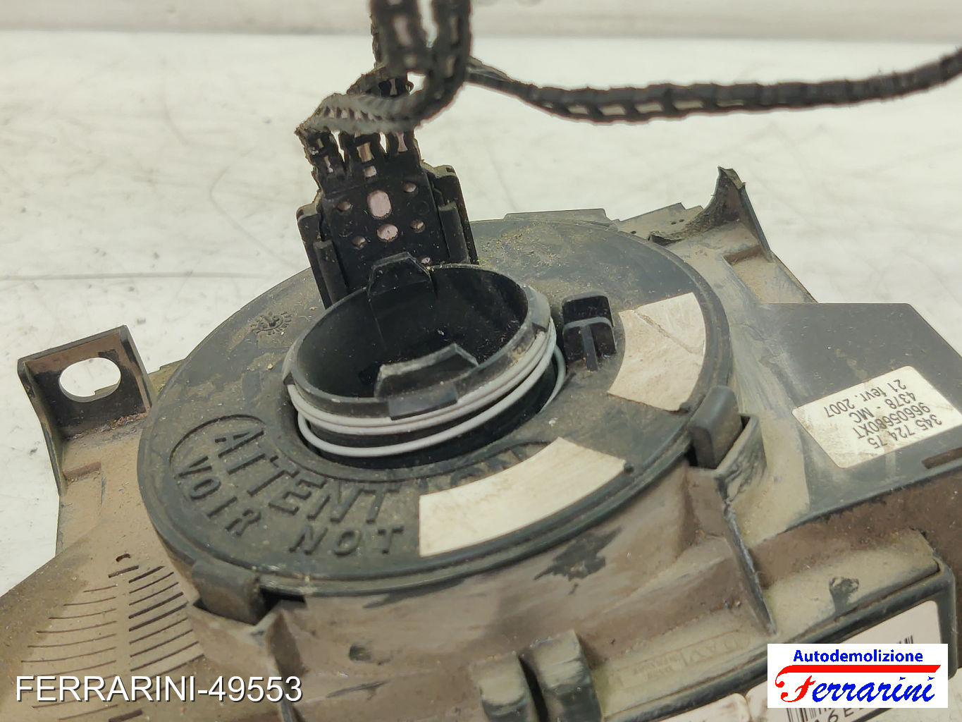 Devioluci CITROEN BERLINGO M 2005-2011 96605680XT, ZA6E21B3, 34572475